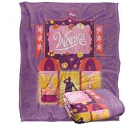 Wonka (2023) Blanket, 152 x 127 cm Doorway to Imagination Silky Touch Super Soft Throw Blanket