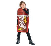 Wonka Barrita de Chocolate Día Del Libro Disfraz Fábrica Roald Dahl