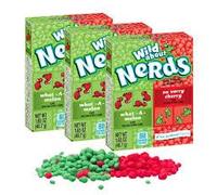 Wonka Nerds Wild Cherry & Watermelon - Cereza & Sandía - 46.7gr - Pack de 3!