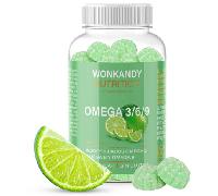 Wonkandy Omega 3/6/9 lima 50 gominolas - Wonkandy