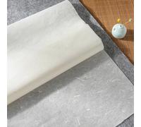 Wonninek 6 rollos de papel de morera, rollos de papel de arroz de fibra natural, 11.8 x 70.87 pulgadas, papel de seda decorativo para escribir, pintar, manualidades, caligrafía, papel de regalo