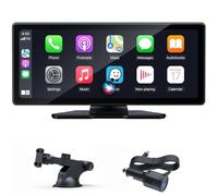 Wonsidary Pantalla Coche Car Play Aplicable Carplay Y Android Auto,9,3" Pulgadas IPS Pantalla para Coche con FuncióN Sensible A La Luz,Bluetooth,Mirror Link,Siri/G-oogle Assistant Y Dos Puertos USB