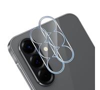 Wonsoso Protector de lente de cámara para Samsung Galaxy A37/A57 5G, protector de lente transparente (paquete de 2) película de lente de vidrio templado, dureza 9H, protección de lente antiarañazos