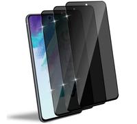 Wonsoso Protector de pantalla de privacidad para Samsung Galaxy S21 FE | Película de vidrio templado antiespía, dureza 9H, sin burbujas, antiroturas, antiarañazos, antimiradas
