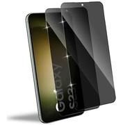 Wonsoso Protector de pantalla de privacidad para Samsung Galaxy S23 Plus | Película de vidrio templado privado, dureza 9H, antiespía, sin burbujas, antiroturas, antiarañazos, antimiradas