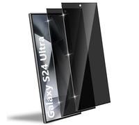 Wonsoso Protector de pantalla de privacidad para Samsung Galaxy S24 Ultra | Película de vidrio templado privado, dureza 9H, antiespía, sin burbujas, antiroturas, antiarañazos, antimiradas