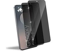 Wonsoso Protector de pantalla de privacidad para Samsung Galaxy S25 FE 5G | Película de vidrio templado privado antiespía, dureza 9H, sin burbujas, antiroturas, antiarañazos, privacidad, antimiradas