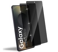 Wonsoso Protector de pantalla de privacidad para Samsung Galaxy S25 Ultra, paquete de 2 películas de vidrio templado 3D antiespía, dureza 9H, sin burbujas, antiroturas, antiarañazos, película de