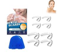 Wonsters 2 juegos de reparación de dentaduras postizas, juego de carillas cosméticas superiores e inferiores, dientes postizos, carillas instantáneas para sonreír, dentadura postiza