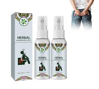 Wonsters 2pc Herbal Hemorrhoids Spray, Hemorrhoid Relief Cream, Herbal Hemorrhoids Spray spray anti-hémorroïdes à base de plantes,Gentle, Works Fast