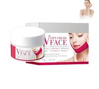 Wonsters 30 g Crema facial V, lifting facial lifting facial reafirmante Crema facial para eliminar la papada, crema reafirmante V para piel flácida serum(23)