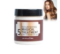 Wonsters 80 ml Mascarilla capilar nutritiva profunda, mascarilla capilar nutritiva profunda para cabello seco y dañado, tratamiento capilar con queratina, acondicionador suavizante y sedoso.