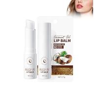 Wonsters Coconut Lipstick, bálsamo labial con aceite de coco, bálsamos labiales hidratantes, pintalabios incoloro, cuidado labial nutritivo de larga duración, pintalabios bálsamo labial nutritivo