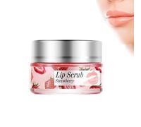 Wonsters lipstick Exfoliante labial con sabor a fresa de, exfoliantes labiales para hidratar durante la noche, bálsamo labial y set exfoliante labial, cuidado labial para labios secos