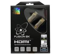 WONSUN Fusion8K HDMI 2.1 Cable Supports 8K @60Hz and 4K @120Hz Compatible with All TVs, BluRay, Xbox Series X, PS5 (3 Feet)