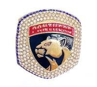 Wonsunte Anillo De Campeones De La Copa Stanley De Los Panthers 2025 con Caja Colección De Hockey Souvenirs Deportivos Fanáticos Y Amigos,3#,11#
