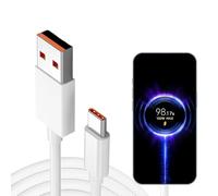 Wonvify Cable USB Type-C de 120 W 1,5 m para carga rápida de Xiaomi 13T Pro, 12T Pro, 12T, 11TPro,67 W Cable Turbo de carga para Xiaomi 12 Lite 12X 11T, Redmi Note 11 11S Pro y otros
