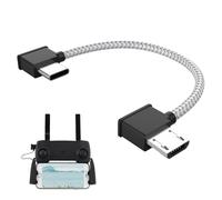 Wonvify Conector micro-USB estándar, Cable de Datos de ángulo Recto Tipo C a Micro USB, Para DJI RC-N1/N2 RC/Mini RC Drone