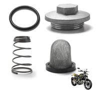 Wonvify Motocicleta Scooter Aceite Tapón De Drenaje Conjunto - Tapón de llenado de aceite - Uego de Scooter con Tapón de Drenaje de Aceite