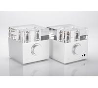 Woo Audio WA7 Fireflies with WA7tp (Tube Power Supply) Upgrade in Silver