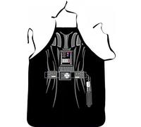 WOO LANDO Delantal de cocina y delantal para barbacoa para hombre, 73 x 57 cm, divertido regalo para barbacoa, Darth, M