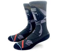 WOO LANDO Idol Calcetines - Darth Vader / R2D2 / Storm Trooper - Para casa y como llamativos cuando sales para fans de Jedi Ciencia Ficción - Talla 37-45, Kylo Ren., M