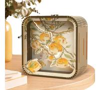 Wood Acrylic Puzzle, Craft Nightlight Model, Adult Craft Puzzle, Creative Desk Decor, Puzzle for Adults, 9 x 4,5 x 9 cm, / 3,54 x 1,77 x 3,54 in, Cartoon Nightlight Model Kits for Birthday Holiday