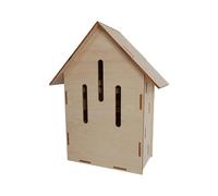 Wood Bat House - Outdoor Bat Habitat Box | Natural Shelter For Yard, Bats, Homeowners, Nature Lovers, Farmers, Backyard, Garden, Farm, Orchard, Park, Yard And Lawn
