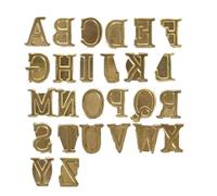 Wood Burning Letter Kit Hot Stamp - Tool Branding Kit Pure Copper Wood