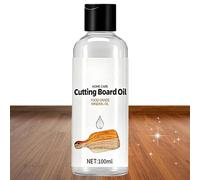 Wood Care Oil Bottle, Board Maintenance Fluid, Food Safe Conditioning, Deep Penetrating Restoration Formula, Smooth Protective Finish Design for Countertop Furniture Use