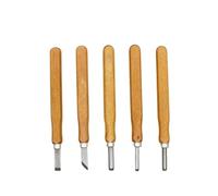 Wood carving kit 3-4-5 Unids/set De Herramientas Tallado Carpintería DIY Cuchillo Arte Hecho A Mano Multifunción Con Mango(5pcs)