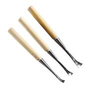 Wood carving kit Cincel for tallar cabeza deformada, 10mm, 15mm y 20mm, herramientas de carpintería, cortador cuchara, tallado raíz, cuchillo arco, cincel mano