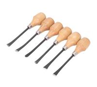 Wood carving kit Juego De Cinceles For Tallar Madera, Herramientas Manuales For Escultura, Mango Semiesférico, For Tallado DIY, For Carpintería, 6 Uds