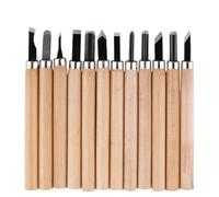 Wood carving kit Juego De Herramientas For Tallar 12 Piezas, Utensilios Con Cuchilla For Carpintería, Kit Cincel