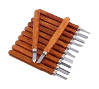 Wood carving kit Juego De Herramientas For Tallar Madera, Cinceles For, Grabado, Cuchillo Oliva, Hecho A Mano, 12 Uds