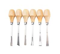 Wood carving kit Juego De Herramientas For Tallar Madera, Cinceles Mano Profesionales 5/6 Uds(6PC)