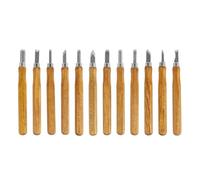 Wood carving kit Kit De Tallado Madera 12 Uds, Cortador Blanqueamiento HCS, Cincel Multiusos