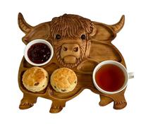 Wood Charcuterie Boaords | Cow Design Charcuterie | Serving Platter | for Snacks Fruits Meats Cheesses Crackers Home Parties Family Gatherings Holidays Kitchen Dining Tables