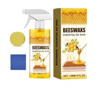 Wood Cleaner and Restorer - Hardwood Spray, Antique Furniture Revivor, Deep Cleaning Beeswax Formula, Removes Scratches and Restores Natural Grain, Maintenance Solution for Living Room Cabinets