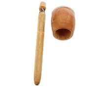 Wood Drum Sticks, Frog Caller Percussion Mallet, Solid Accessory, Smooth Grip Drumstick for Snare and Bass Play, School Band, Concert, Marching, Studio, Music Class, Rehearsal