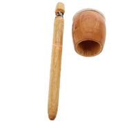 Wood Drum Sticks, Frog Caller Percussion Sticks, Drum Mallet Stick, Anti-Slip Bass Percussion Sticks, Percussion Sticks for Children, Bass Drum Mallet Sticks, Wooden Drumsticks, Kids Drum Mallet Stick