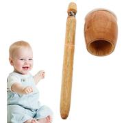 Wood Drum Sticks, Frog Caller Sticks, Percussion Drum Sticks, Bass Percussion Mallets, Snare Drum Accessories, Drum Mallet Sticks, Wooden Frog Caller Percussion Sticks for Drums and Snare Drums