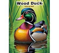 Wood Duck Fun! A Kids' Coloring Book with Simple & Sweet Designs! (BIRDS COLORING BOOKS)
