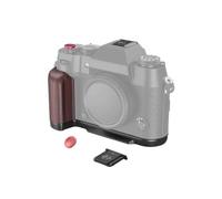 Wood Ebony Walnut Camera Anti-Slip Finger Hand Grip Base Holder L Plate Mount for X-T50 Photography Black
