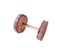 Wood ExerciseChew Hamster Chew Toys Wooden PineGuinea PigsRats ChinchillasToys Accessories Molar Toy for Bunny Hamster Jaula Accesorios Construcción (C, Talla única)