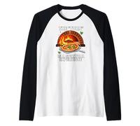 Wood Fired Pizza Oven The Turn Is A Spiritual Experience Camiseta Manga Raglan