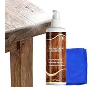 Wood Floor Restorer - Wood Floor Cleaner And PøLisħ 100ml | Furniture And Cabinet Shine Restoring Cleaner With Towel | Multi Suřface Woodd PøLisħ For Kitchen Floors Doors Tables Cabinets