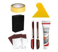 Wood Floor Scratch Repair - 25g Furniture Markers | Quick Fix Paint Pen Woods Filler Sticks Scratch Remover | Quick Professional Paint Pen - Wood Filler Sticks | For Door Table Flooring Kitchen Plank