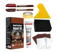 Wood Floor Scratch Repair Pen, 25g, Furniture Touched Up, Quick Dry Timber Filler, Hardwood Surfaced Restoration, Cabinet Scuff Cover, Home Maintenance