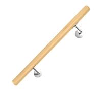 Wood Handrail, no resbaladizo de mano, mango ergonómico para el hogar, Balcony, Decking, Doorway, Indoors and Outdoors, High Strength Material, 1,97 pulgadas
